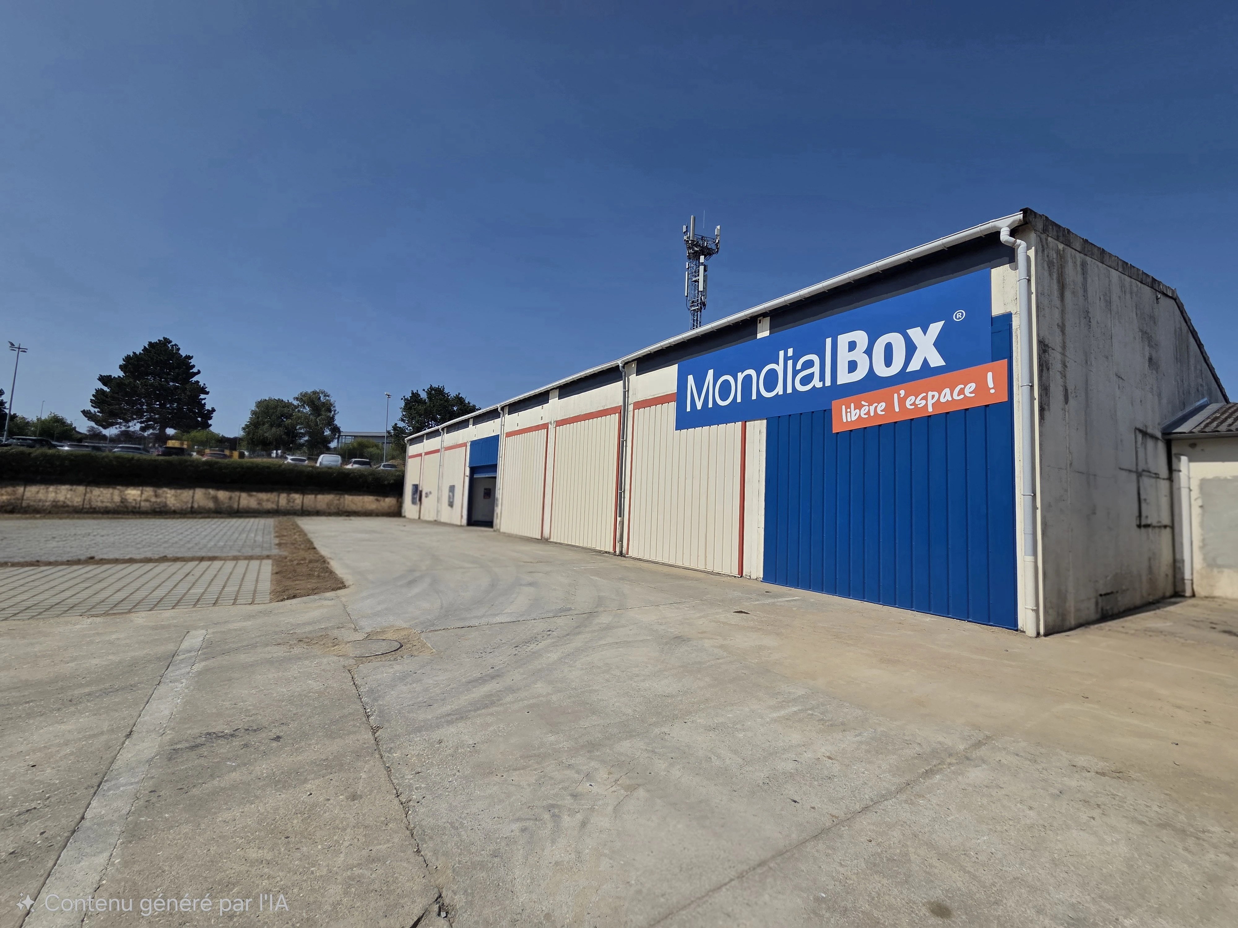 devanture enseigne - mondialbox laval